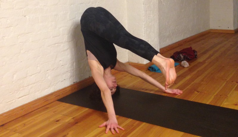 Days Of Yoga Yellow Yoga Headstand